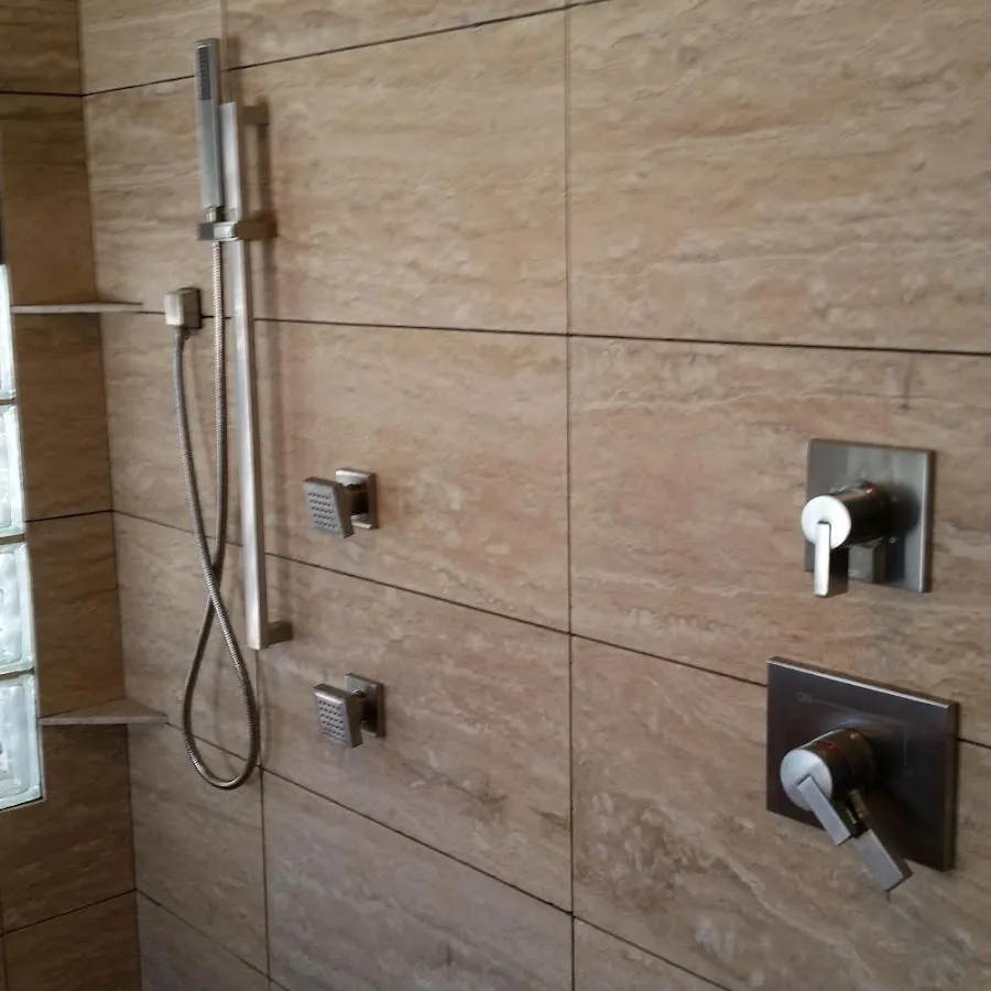 Shower fixture installation for Frozen Pipe Repair in South River